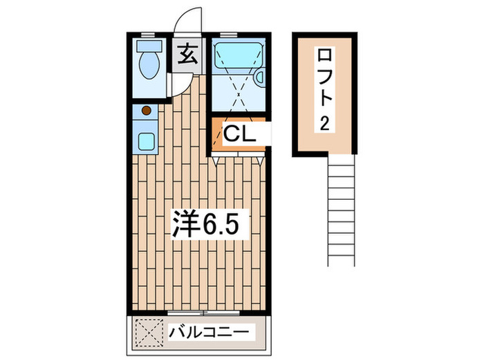 菅沼コ-ポの間取り写真
