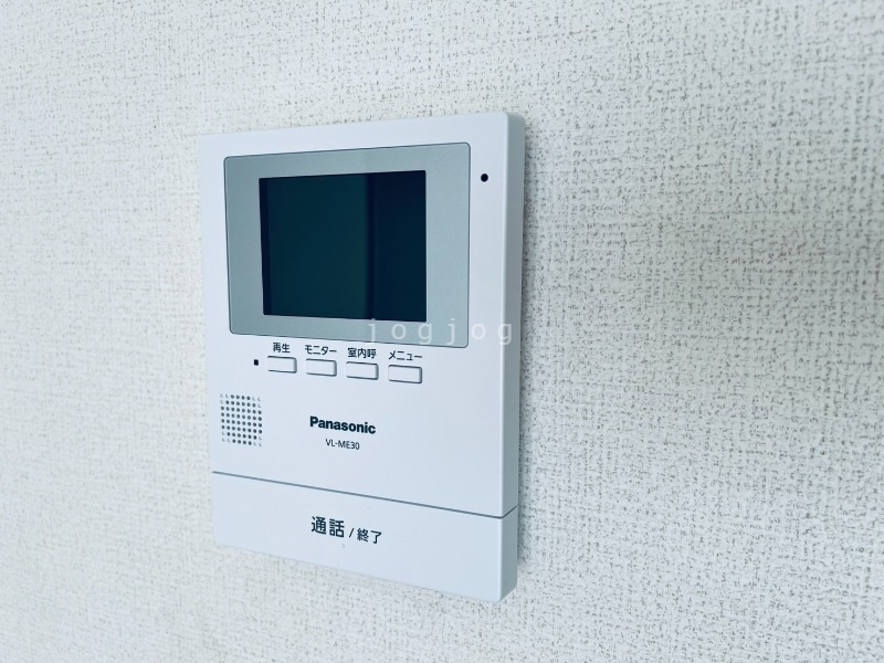 セキュリティ　モニター付きインターホンで来客確認も安心です！