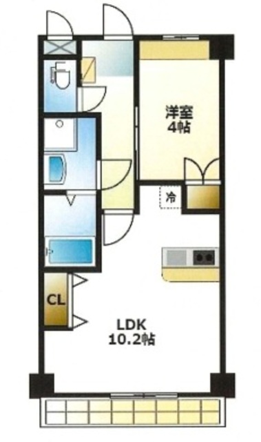 京王相模原線 京王堀之内駅 徒歩14分 3階建 築18年の間取り写真