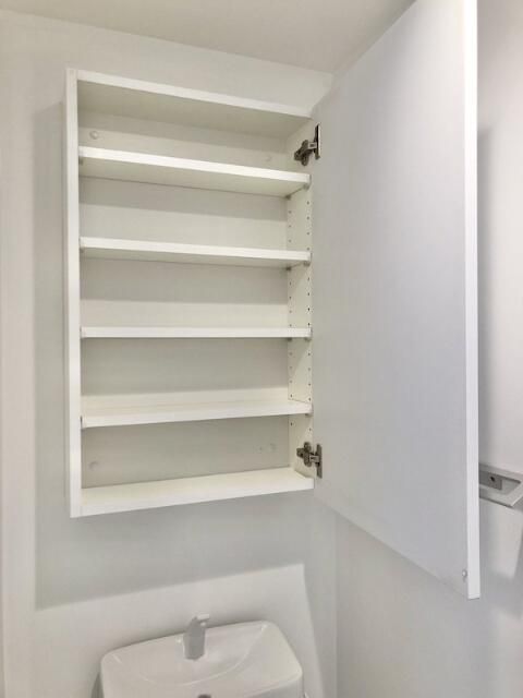 収納　ちょっとした収納スペースも充実しています