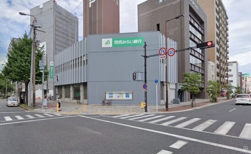 銀行　関西みらい銀行九条支店（銀行）まで498m