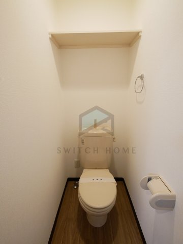 トイレ　ゆったりとした空間のトイレです