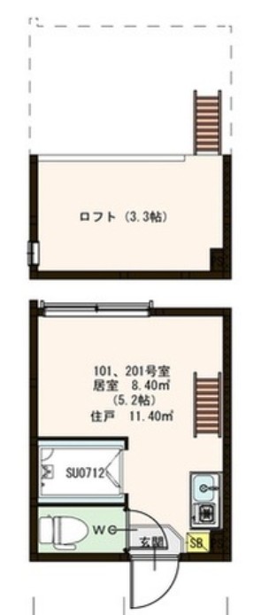 COMS桜上水の間取り写真
