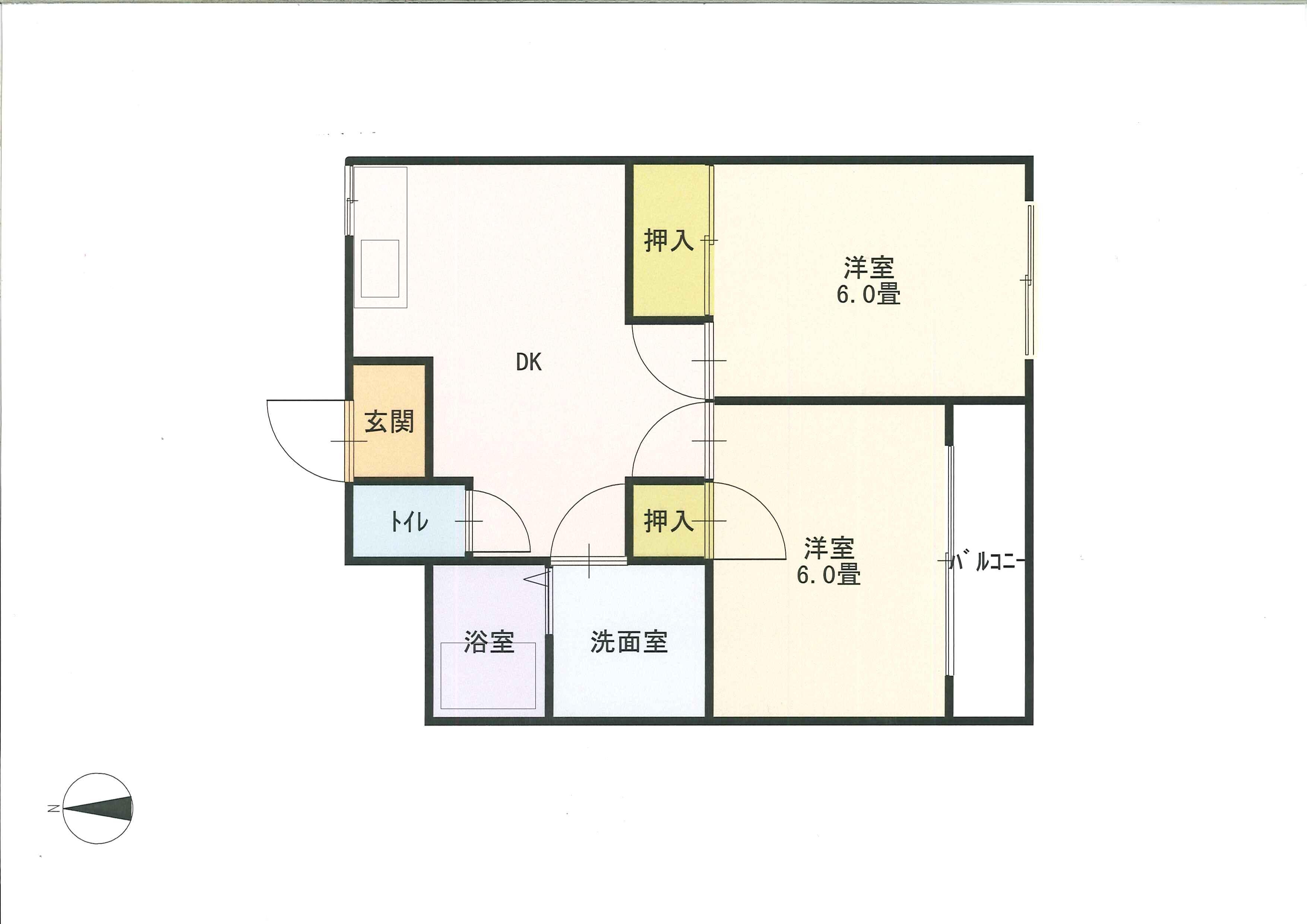 グリーンハイツ大宮の間取り