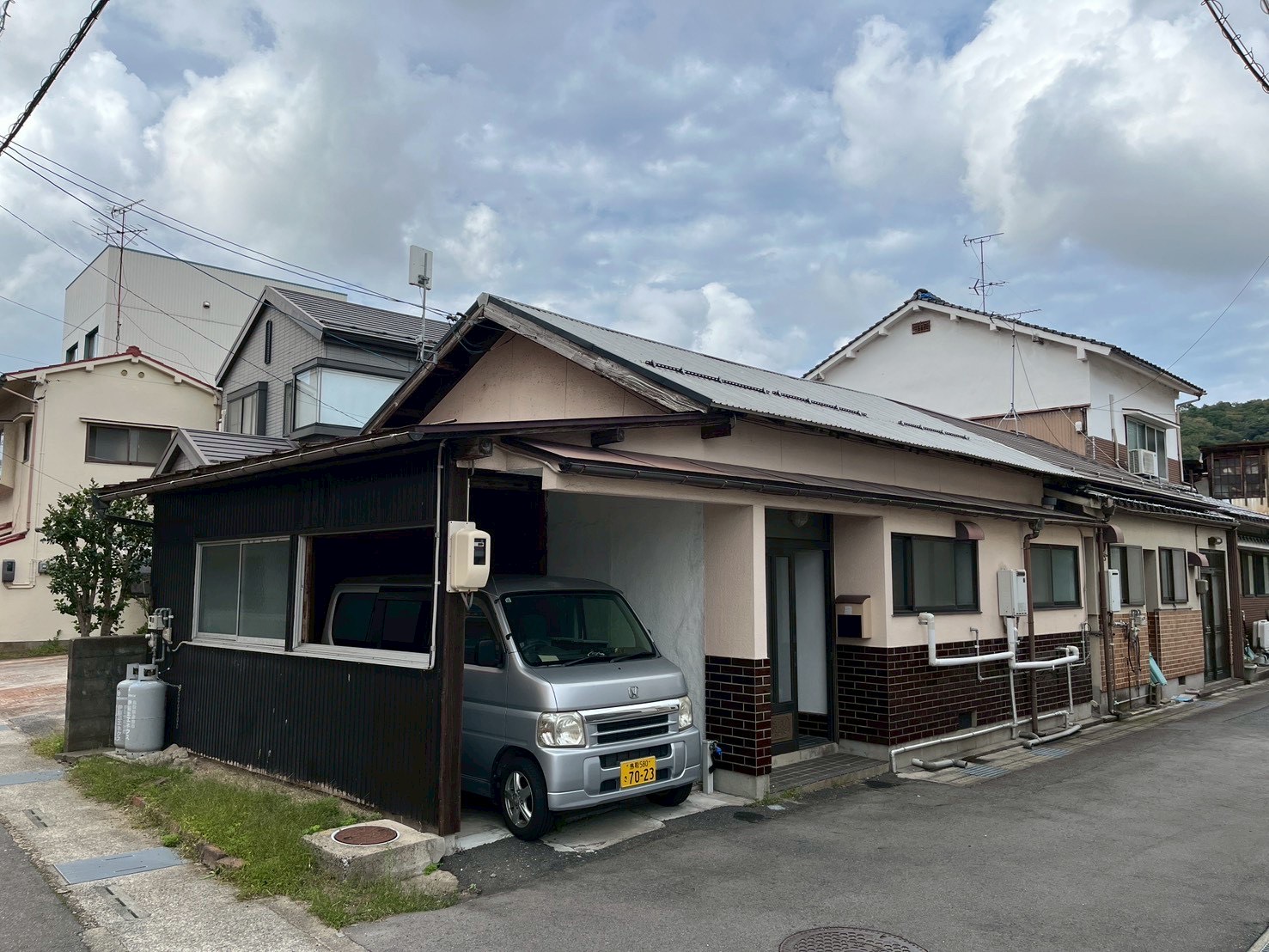 ガレージ付きです