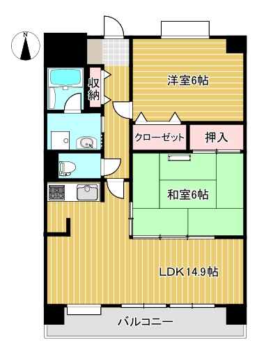 【ジュピターの間取り】