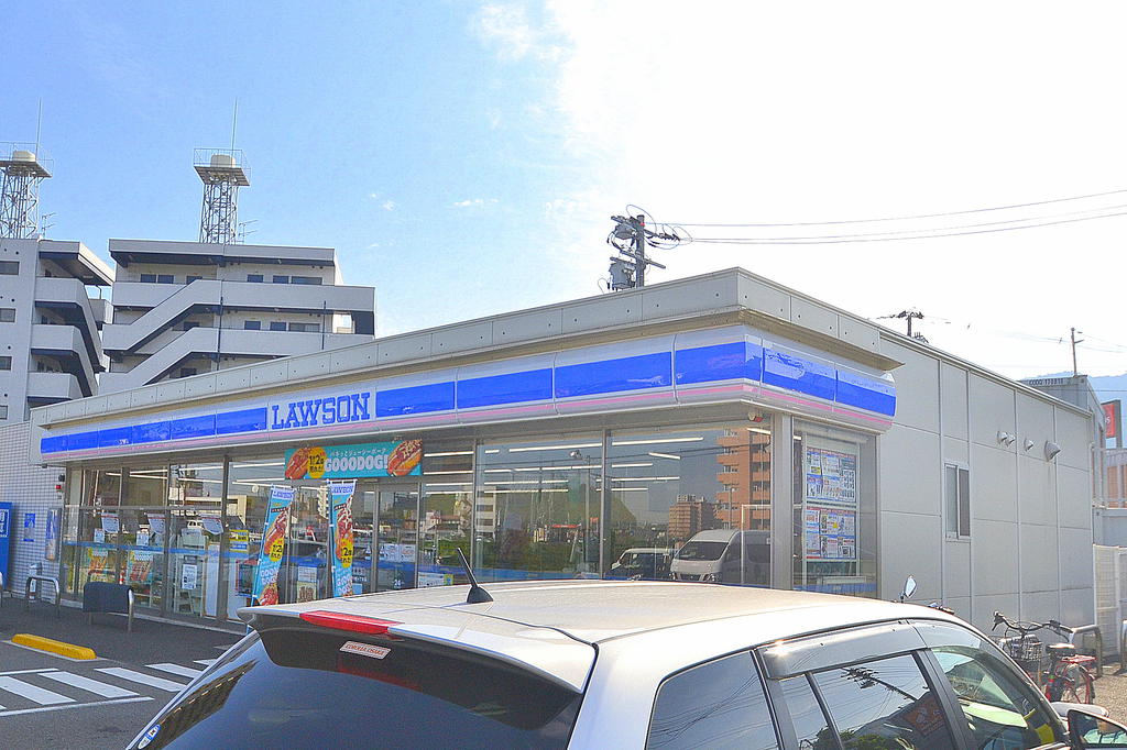 コンビニ　ローソン広島八幡一丁目店（コンビニ）まで416m