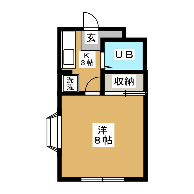 【メリーカンパニーの間取り】