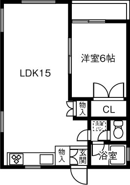 堂前荘の間取り