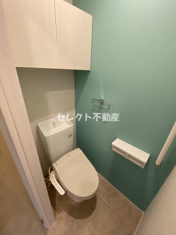 【人吉市上薩摩瀬町のアパートのトイレ】