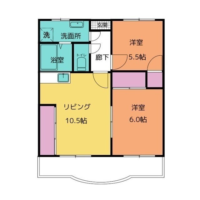 シャトレ山の手の間取り