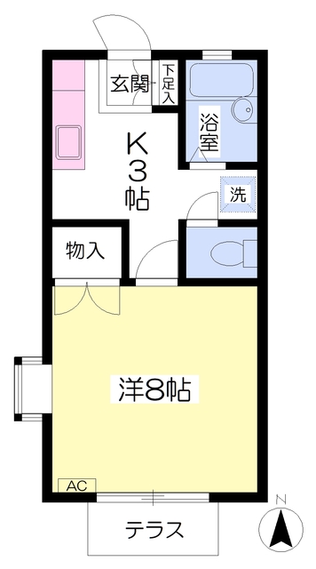 シャトレエルの間取り