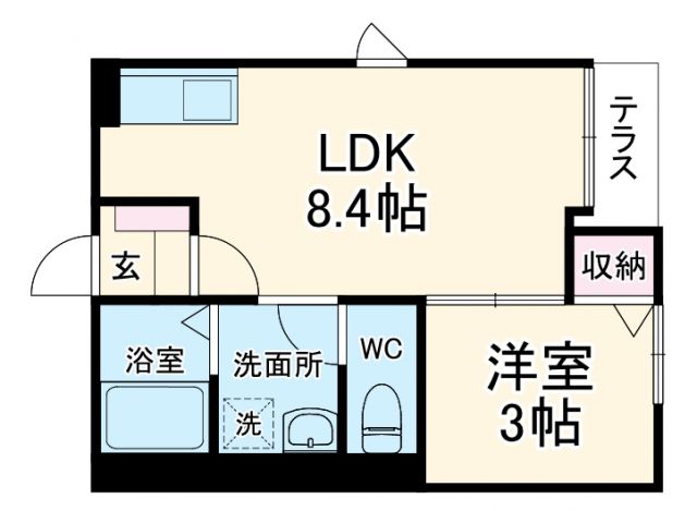 ベレガンス流山セントラルパークの間取り