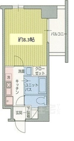 ハーバーハウス大阪の間取り