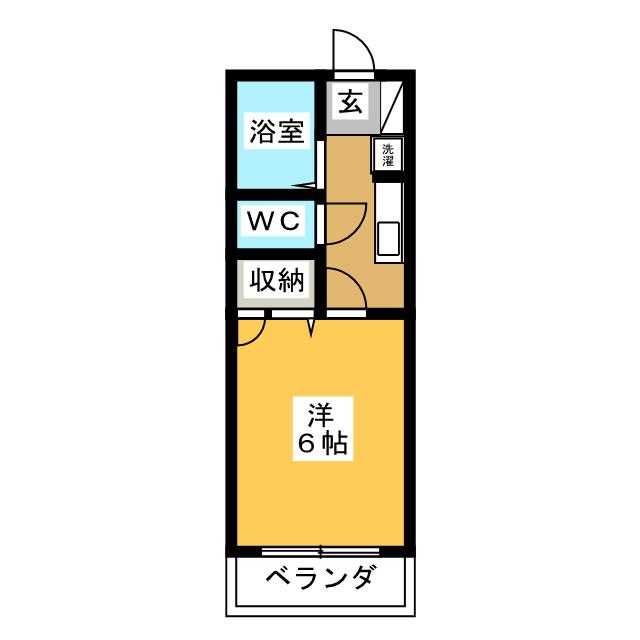 アルベール武蔵境IIの間取り