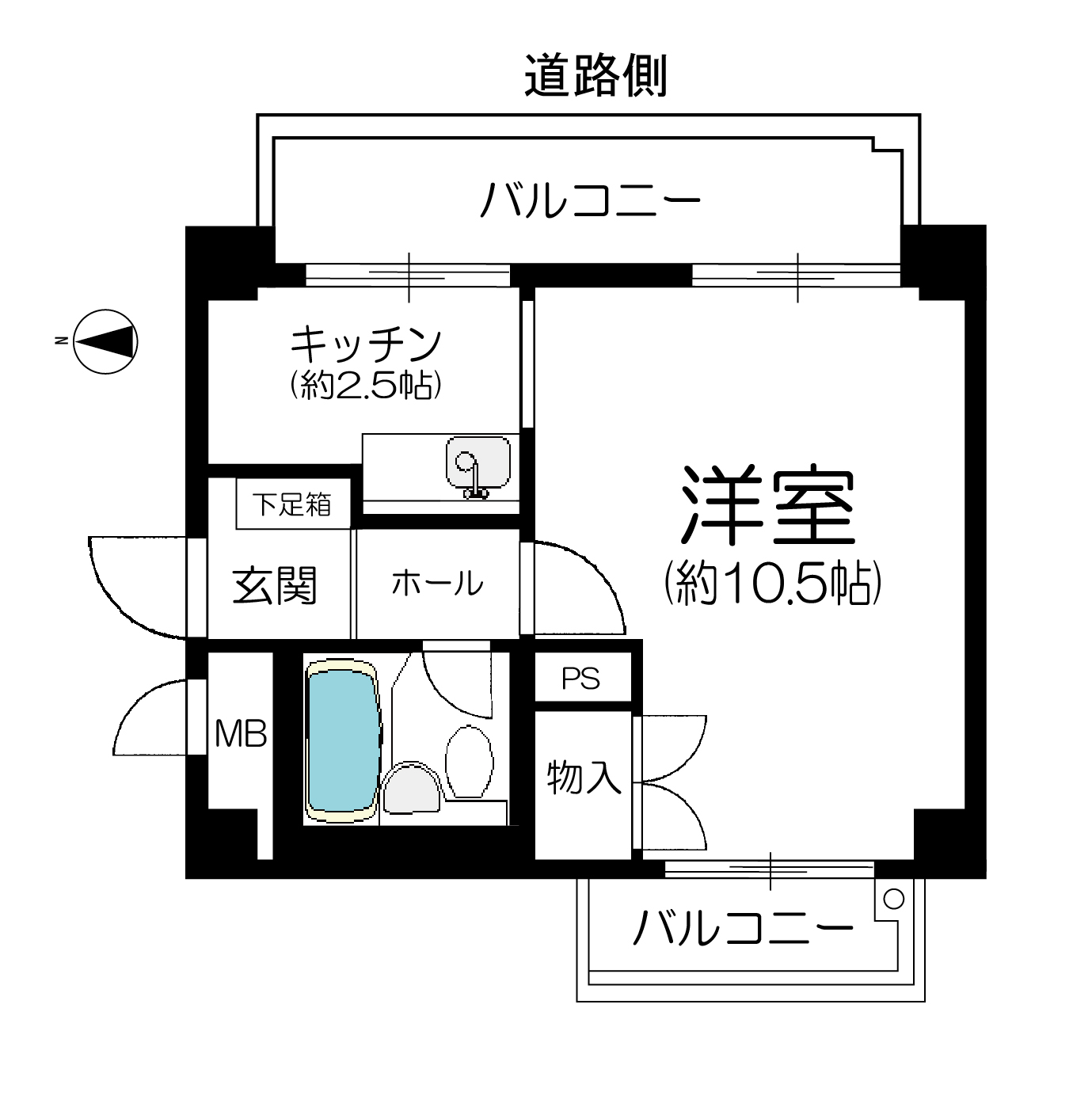 シティコープ・マーキュリーの間取り写真