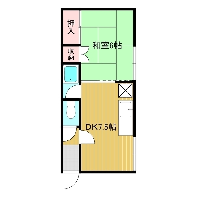 小野マンション２の間取り