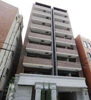 【大阪市西区新町のマンションの建物外観】