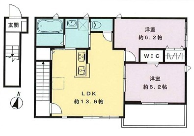 パルティシオンの間取り