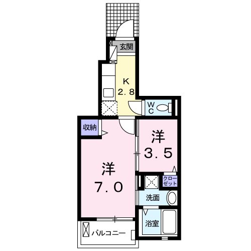 グランデージの間取り