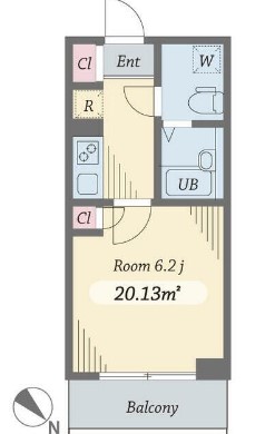 ダイヤモンドタワー西小山の間取り