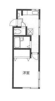 コーポ小杉の間取り