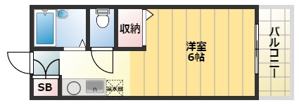 摂津市正雀本町のマンションの間取り