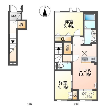 ウイング パーク コート -Wing Park Court-の間取り