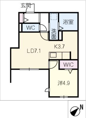 仮）セレーノ枇杷島の間取り