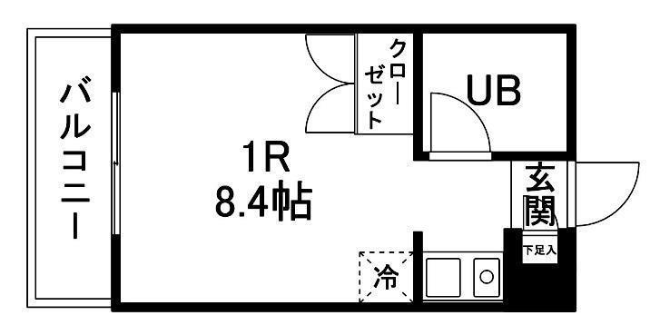 デリジェンス泉中央の間取り