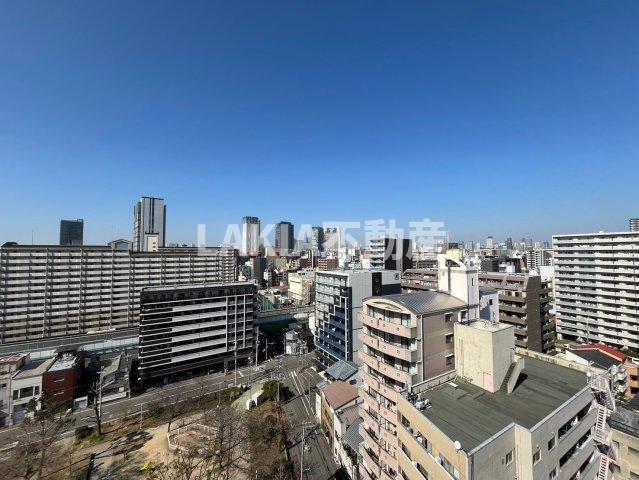 【プレサンス四天王寺前夕陽ヶ丘　凛宮の眺望】