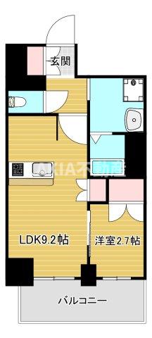 プレサンス四天王寺前夕陽ヶ丘　凛宮の間取り