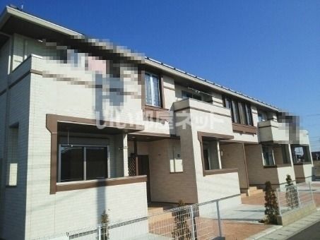 栃木市大平町下皆川のアパートの建物外観