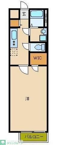 さいたま市緑区東大門のアパートの間取り