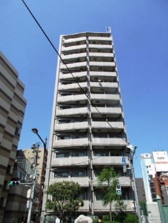 【中央区銀座のマンションの建物外観】