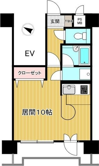 ライオンズマンション植物園前の間取り