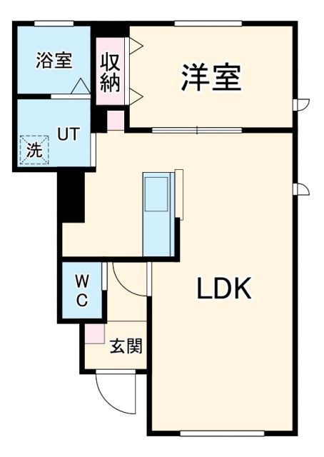 コンフォール水源の間取り