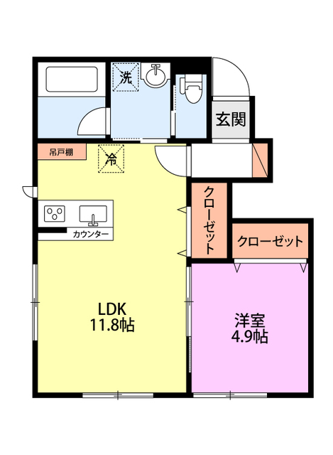 Toyosaka Lilyの間取り