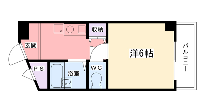 ウエストパレスの間取り