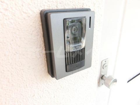 山崎第2マンション　セキュリティ　カメラ付インターホン