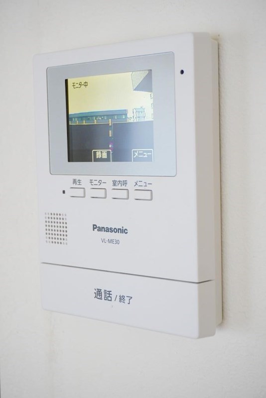 セキュリティ　来客時に便利なＴＶモニターホン