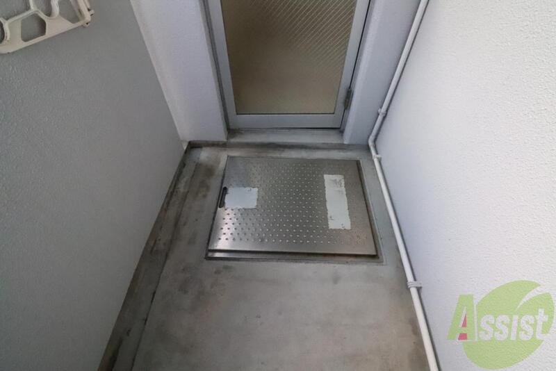 バルコニー　光と風を享受するバルコニー