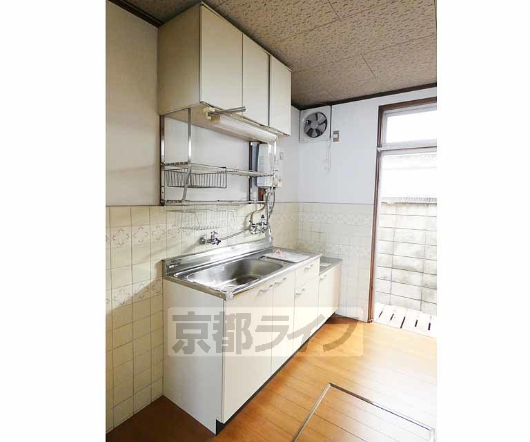 キッチン　ガスコンロ設置可