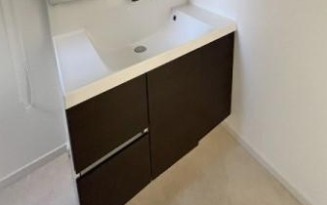 洗面設備　白金台貸戸建