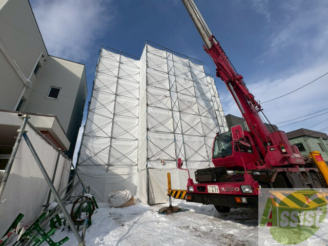 建物外観　西区二十四軒３条「ドゥーロジュマンIII」