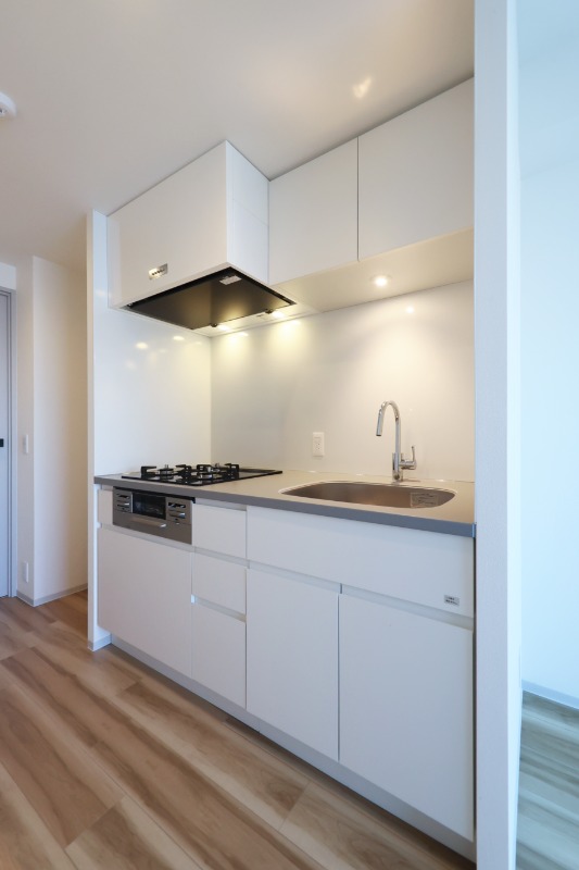 キッチン　３口ガスコンロシステムキッチン