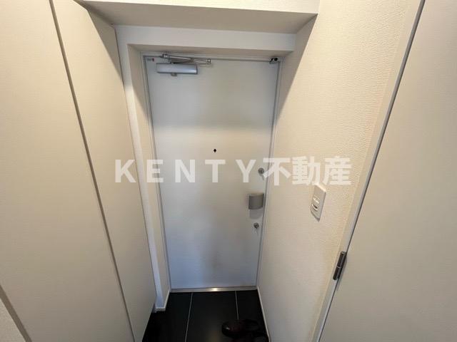 玄関　明るい玄関です