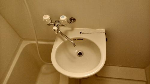 洗面設備　現状と異なる場合には、現状を優先致します。