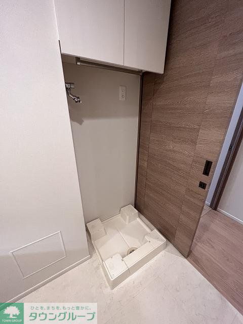 洗面設備　洗濯機置き場