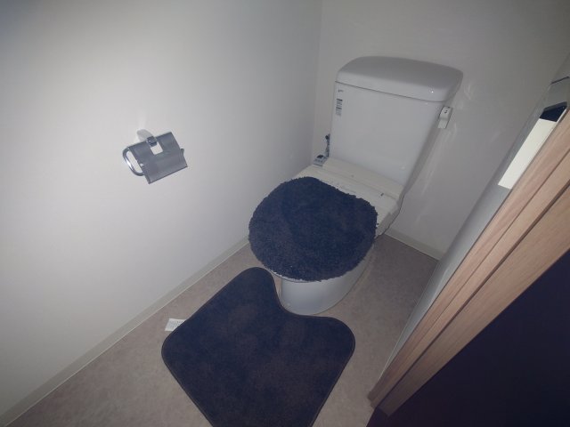 トイレ　同物件別号室の写真です。